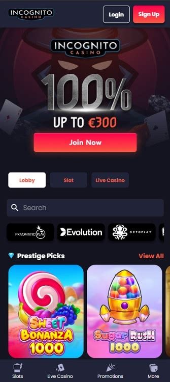 incognito casino